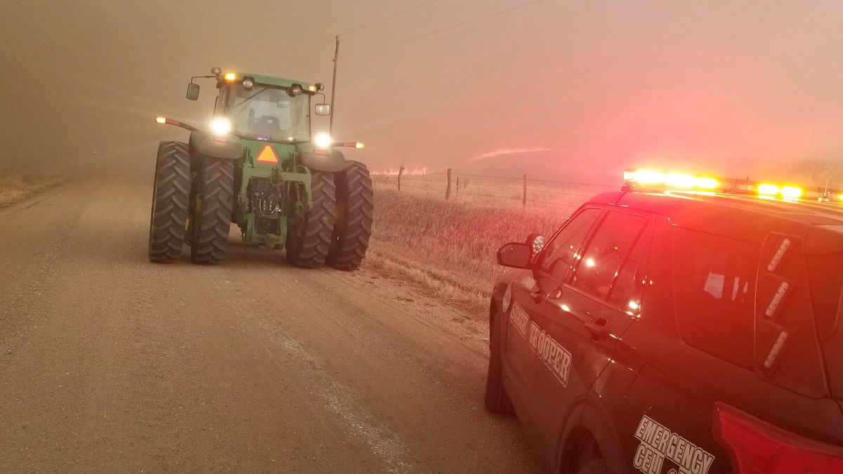 Nebraska Wildfire Forced Evacuations, Donations Sought Drovers